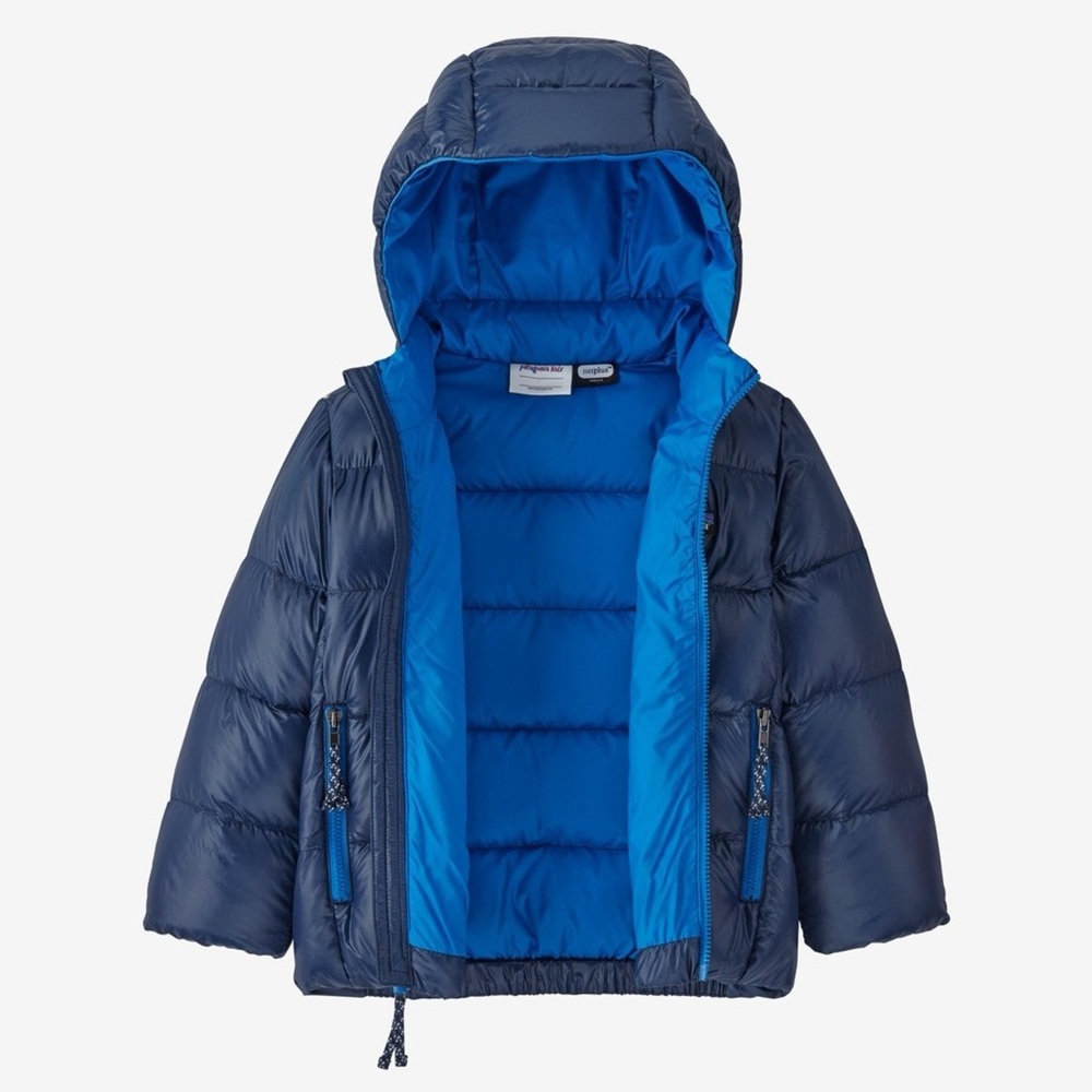 Old Navy, Navy blue toddler Puffer Jacket with Blue Logo